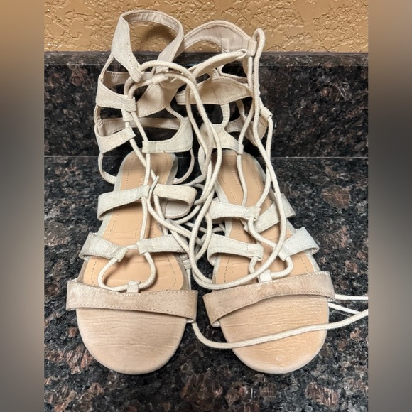 Sandal bundle BAMBOO Pink and Tan Sandals Casual Summer Footwear all size 6 - Picture 5 of 6